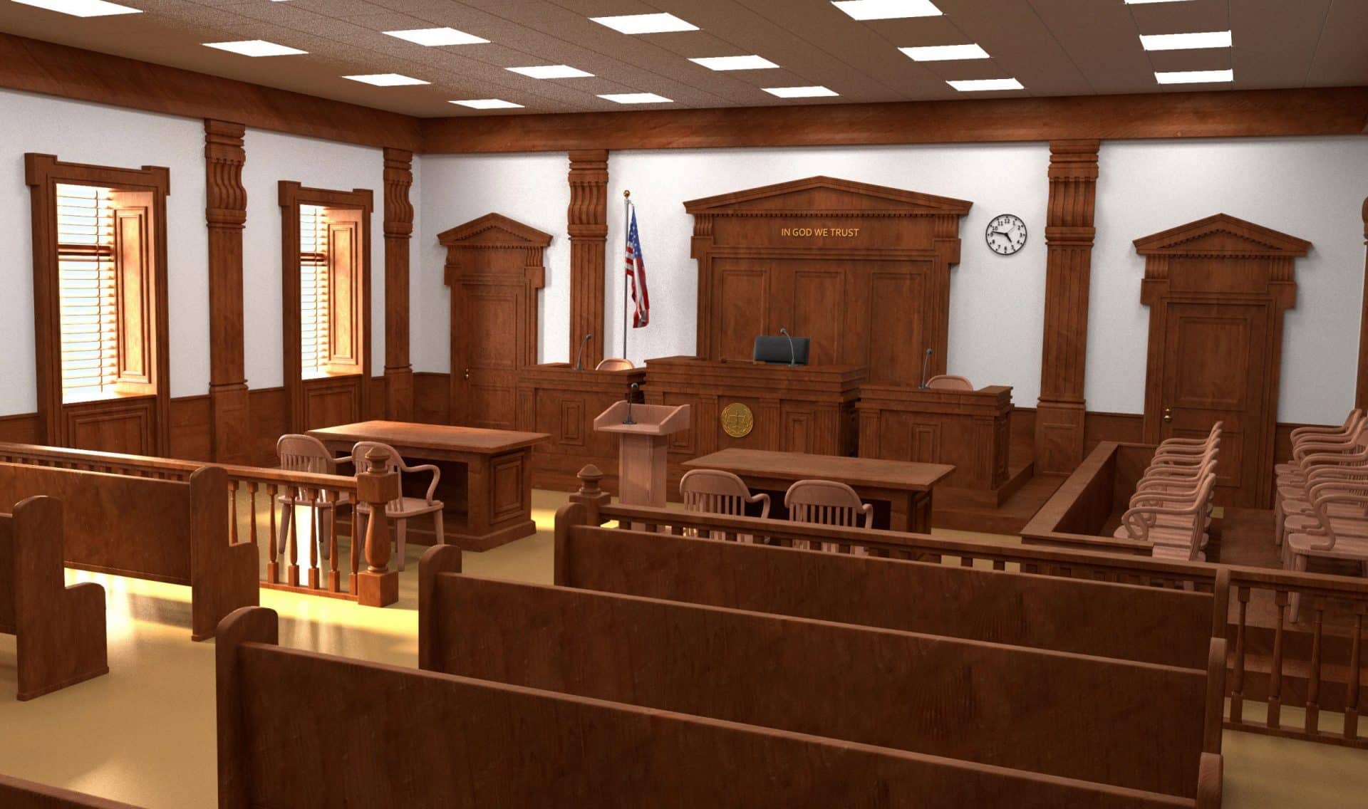 A typical Courtroom